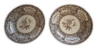 (2) SPODE Dinner Plates 10.50" "Floral" Archive Collection Scalloped Edge. NEW! — photo 1