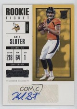 2017 Contenders Rookie Ticket/Rookie Ticket Variation Kyle Sloter #234 Auto 0je3