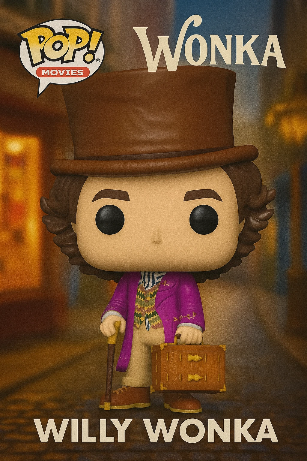 Funko POP! Movies: Wonka - Willy Wonka - Vinyl Figure #1476 #68087
