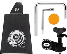 Anika Nilles Beat Bell Cowbell for Drum Set with Rim Clamp  Drum Honey  Key