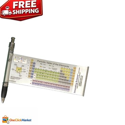Innovating Science Dual-Sided Periodic Table Pen - For Learning Chemistry