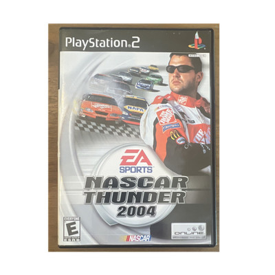 EA SPORTS NASCAR Thunder 2004 PS2 Manual Included Playstation 2 Tony Stewart 