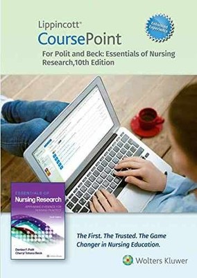 Lippincott CoursePoint - Misc. Supplies, by Polit PhD FAAN - Very Good p