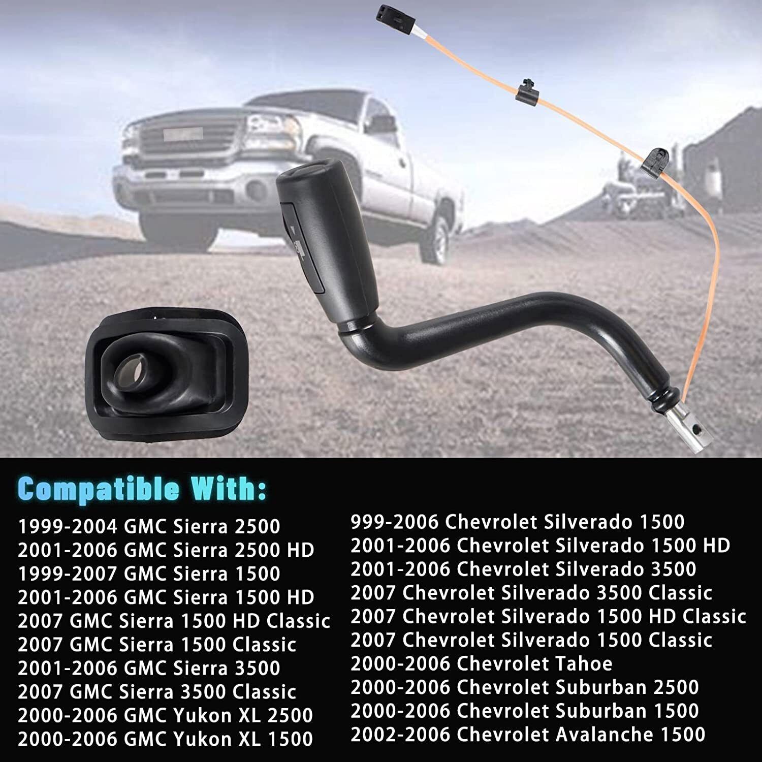 Automatic Gear Shift Lever Assembly For 2007 Silverado 2500 HD Classic 2-Door 6.0L | 26075107