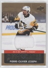 2021-22 Upper Deck Series 1 Debut Dates Jersey Pierre-Olivier Joseph #DD-10 0p38