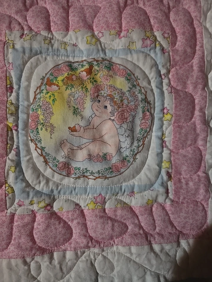 hermosa manta bebé vintage Foto 2 de 3