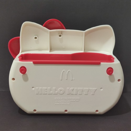 2019 McDonald's Hello Kitty Food & Drinks Carrier Car Holder Limited Edition - Afbeelding 3 van 10