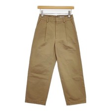 MARGARET HOWELL LIGHT COTTON TWILL 578-0243604 Size 0 Pants beige 6-0409G  