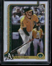 2025 Topps Chrome Update Willie MacIver Refractors RC