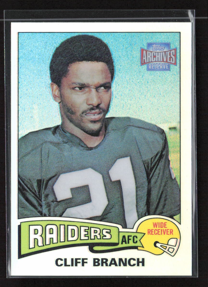 2001 Topps Archives Reserve #17 Cliff Branch 1975 Topps RC