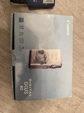 Canon IXUS 40 Digital Camera Silver, 4.0MP, Compact Case with Charger