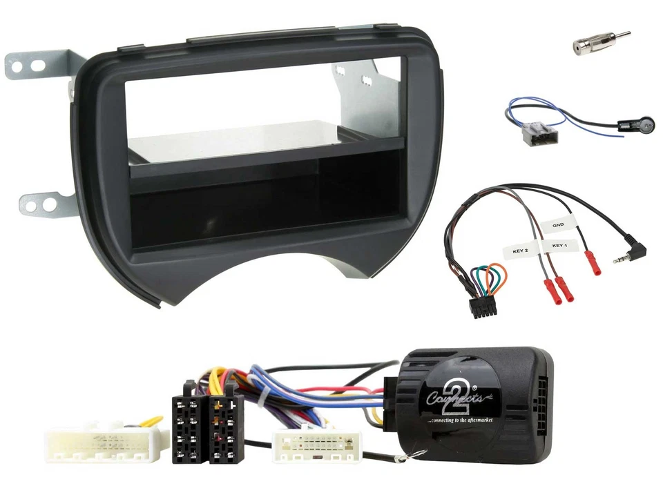 JVC Bluetooth Lenkrad USB DAB Autoradio für Nissan Micra 10-13 Telefontasten sch - Bild 3 von 4