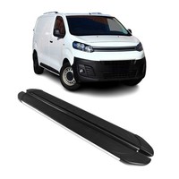 Trittbretter Seitenschweller FüR Citroen Jumpy 2016-2026 L2 L3 Alu Schwarz Grau