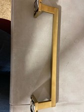 Kohler K-23286-2MB Square 12" Towel Bar - Vibrant Brushed Moderne Brass