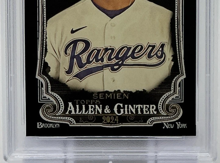 Marcus Semien PSA 10 -2024 Topps Allen & Ginter X Portrait -Mets, Rangers, A’s - Image 3 of 4