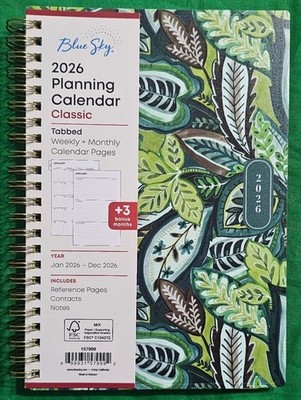 2026 Blue Sky Dabari Weekly & Monthly Personal Organizer (5'' x 8'')