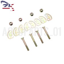 New Front Alignment Camber Caster Cam Bolt Kit For Silverado 2500 Hd 1999-2018 New Front Alignment Camber Caster Cam Bolt Kit For Silverado 2500 Hd 1999-2018