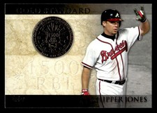 2012 Topps #GS-21 Chipper Jones Gold Standard Card Atlanta Braves