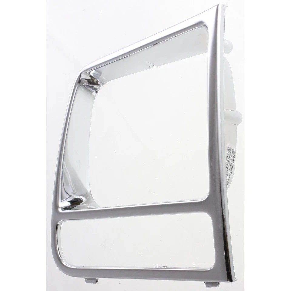 New Front Headlight Door Set For 1997-2001 Jeep Cherokee Plastic Chrome Foto 4 de 4