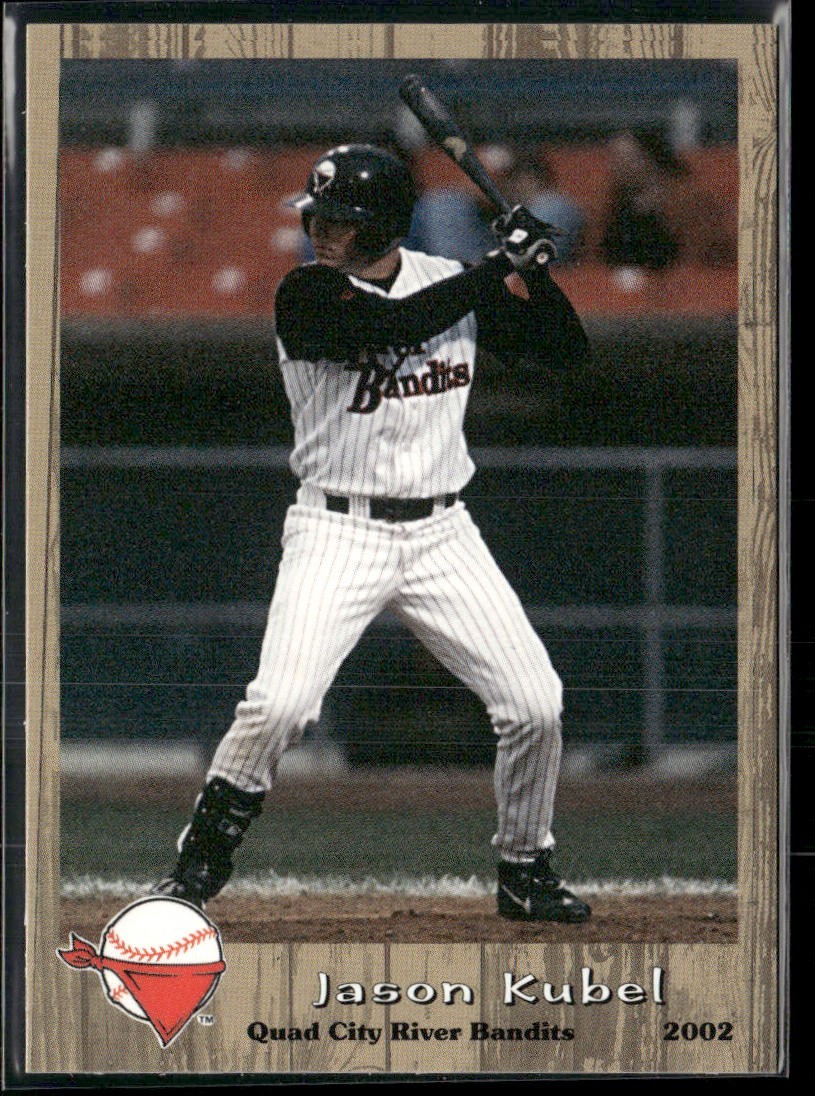 Jason Kubel 2002 Quad Cities River Bandits Team Set Card