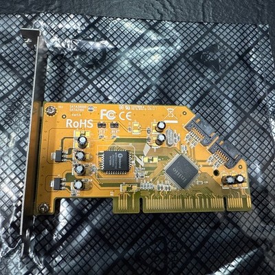 PCI SATA Expansion Card 2X SATA Ports & ESATA Slot Port