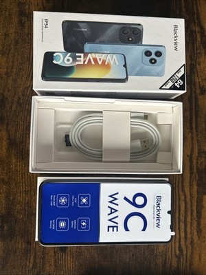 Blackview WAVE 9C 4G Smartphone 12GB+64GB Android 15 Handy Dual SIM + 32GB TF