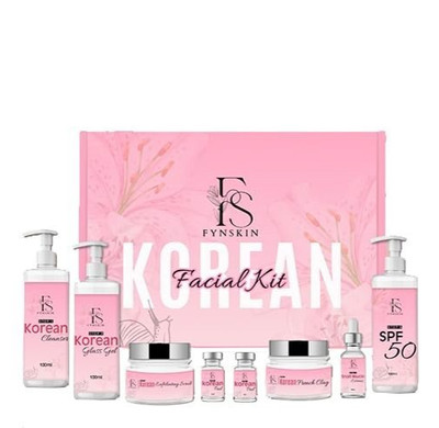Korean Glass Skin Perfection Complete 7Step HydraFacial system,450gm 12-13facial