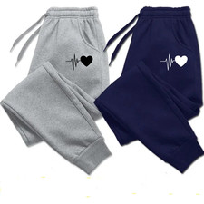 Casual Soft Joggers Comfortable Sweatpants Baggy Fitness Trousers