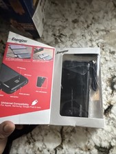 Energizer Max 10,000mAh Portable Power Bank - Black - UE10058 Triple Outputs.