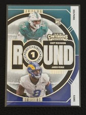 2024 Panini Contenders - Round Numbers Chop Robinson, Jared Verse #6 (RC)