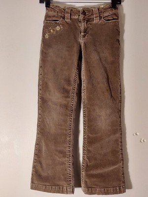 So Wear It Declare It, Girls CORDUROY Brown Pants,  Adj. Waist, Sz:10, RN:73277