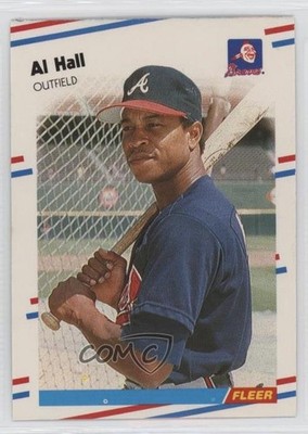 1988 Fleer Albert Hall #541 0f3j