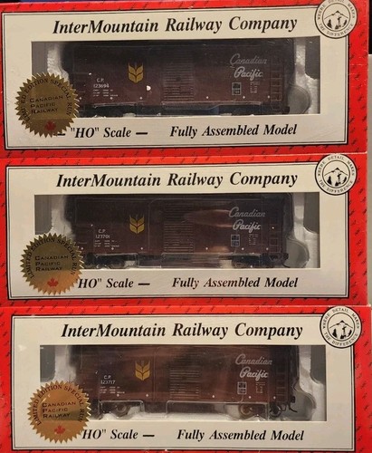 Coche caja puerta individual InterMountain escala HO 40' CP #123694, 123717, 123701 | Zustand: New