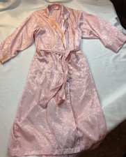 victoria's secret Long Pink Belted Robe