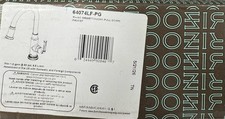 Brizo 64074LF-PG Rook 1.8 GPM SmartTouch Pull Down Kitchen Faucet READ