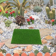 16 Pcs Simulation Moss Sheets Diy Craft Artificial Grass Mats For Fairy Garden