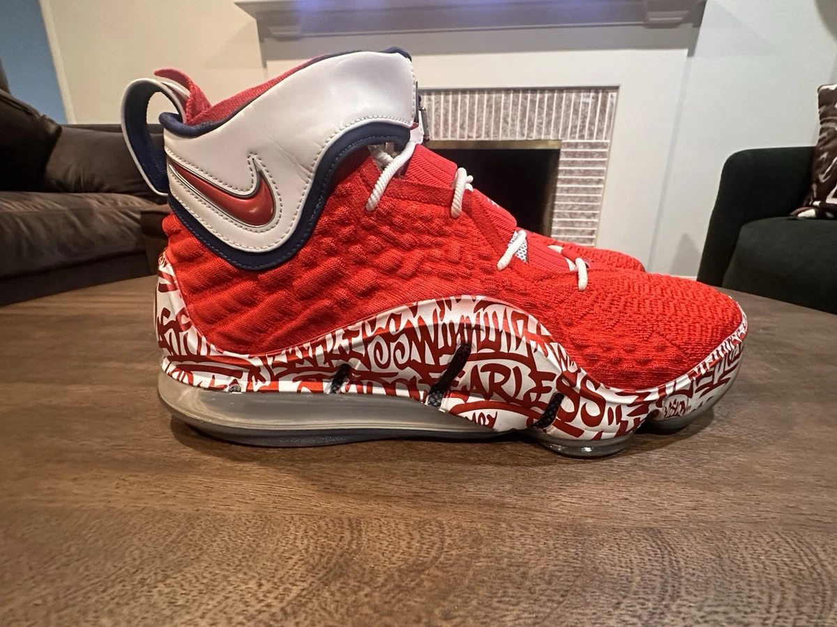 シューズ(男性用) NIKE LEBRON XVII GRAFFITI Las mejores ofertas en Nike LeBron 17 LeBron 4 Red Graffiti | eBay