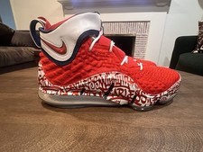Preços baixos em Nike LeBron 17 LeBron 4 Red Graffiti | eBay