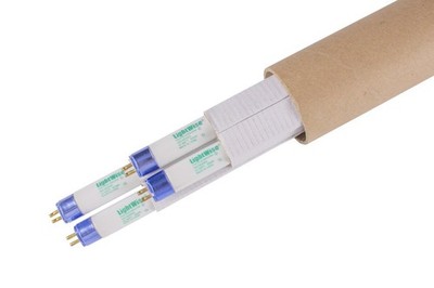 Lightingwise 4-Feet 6500k T5 Ho Fluorescent Grow Light Bulbs - Pack of 4, 650...