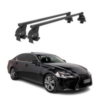 Menabo DachträGer GrundtäGer FüR Lexus Gs L10 2011-2020 50Kg Stahl Schwarz 2 Tlg