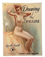 Vintage Walter T Foster Drawing the Figure Russell Iredell Art Book No 20
