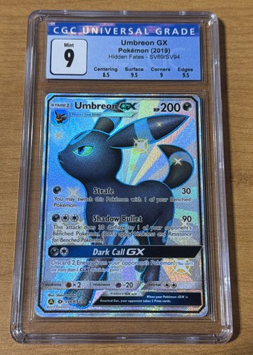 Umbreon-GX graded CGC 9 for sale on eBay