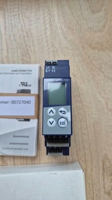 JUMO digitales Thermostat eTRON T100 für Hutschiene 701052/8-01-31-00/000