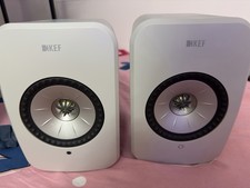 KEF LSX II LT Wireless HiFi Speakers - Pair Graphite Grey With Controller