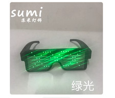 Led Luminous Glasses Bouncing, Cyberpunk Technology Glasses New Gift