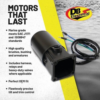 Tilt Trim Motor For Mercury Mariner Force 60 60HP 1989-2006 6276