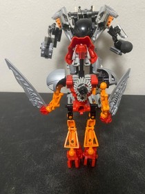 Bionicle Lot of Two Exo-Toa 8557 & Tahu Nova 8572, 100% Complete! w/ Manual