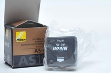 Nikon AS-15 Sync Terminal Adapter Hot Shoe To PC AS 15