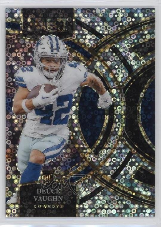 2023 Panini Select Premier Level Disco Prizm Deuce Vaughn #128 Rookie RC