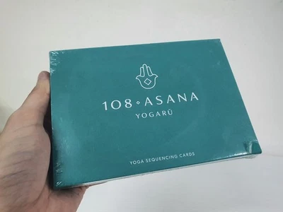 YOGA CARDS YOGARU 108 ASANA YOGA SEQUENCING CARDS GUIDE POSE ANATOMY MISB - Image 1 of 2